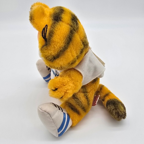 Vintage Garfield No Sweat Plush Doll Dakin 1981 Stuffed Toy Collectible - Picture 2 of 11